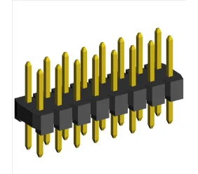 2.00mm Pin Header Double Rows Straight Dip Type.